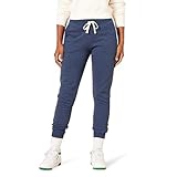 Amazon Essentials Damen Fleece-Jogginghose Mit Bündchen (In Übergrößen Erhältlich), Marineblau...