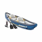 Intex 68389NP – Aufblasbares Kajak Wyoming C2, 2-Sitzer, Blau, 307 x 89 x 53 cm