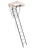 Oman Bodentreppe Speichertreppe Gedämmte Dachbodentreppe U=1,22 W/m2K Mini Thermo Metall Raumhöhe...