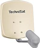 TechniSat SATMAN 45 – Satelliten-Schüssel für 2 Teilnehmer (45 cm kleine Sat Anlage -...