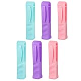 SHINEOFI 6 Stück Pack Kunststoff Ampullenöffner mit Rillendesign Kleiner Wiederverwendbarer...