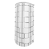 U-Form duschvorhang Edelstahl Duschvorhangstange Ohne Bohren Faltbarer, Schwer, Anti-Schimmel...