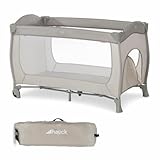 hauck Kinderreisebett Sleep N Play Go Plus mit Transporttasche, Rädern, Schlupf zum Spielen, Klein...