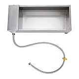 SIXRUN Automatischer Viehwasserspender, Selbstfüllender Wassernapf aus Edelstahl, 1,95 Gallonen...