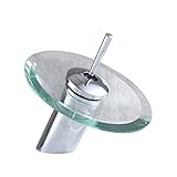 Zerodeko Wasserfall Waschbecken Wasserhahn Heiß Und Kaltwassermischer Einhebel-design...