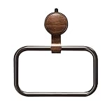 Handtuchring – Handtuchhalter, Badezimmer-Aufhänger, Vakuum-Saugnapfhalter | ohne Bohrstange,...