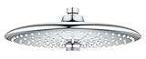 GROHE Euphoria 260, Kopfbrause, 13l pro Min (Regendusche mit 3 Strahlarten, Duschkopf mit Antikalk...