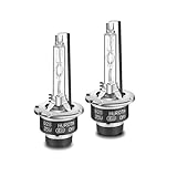 LUDUN D2S Xenon Brenner 12V 60W–Extra Helle 5500K Weiß D2S Scheinwerferlampe mit Zulassung &...