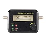 Tragbarer Band-Satellitenfinder mit DB-Pegelsteuerung und LNB-zu-Rec-Anschluss for Signalerkennung...
