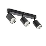 da LIGHT LED Deckenlampe 3-flammig, Dreh und Schwenkbar Deckenstrahler Spotleuchte Wandspot 30CM,...