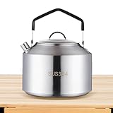 Tragbarer Wasserkocher - Kompakter Camping-Kaffeekocher | Camping-Kaffeemaschine | Leichte...