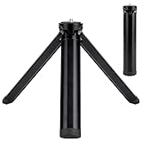 Mini Tripod Kamera Stativ Tischstativ aus Aluminiumlegierung mit 1/4 Zoll Schraube für GoPro...