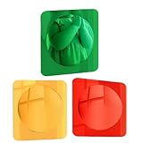 Sensorik Wandspiegel - Lustiges 3-Teiliges Interaktives Spielzeug,Acryl Sensorik Blasen Spiegel |...