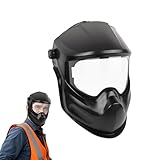 Frfik Auto-Schweißhelm, stoßfeste Schweißhaube, staubdicht, großer Schweißhelm für ARC...