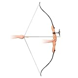 Recurvebogen für Erwachsene 68' 32 lb - Holz Compoundbögen für Zielscheiben und Jagd, langlebig...