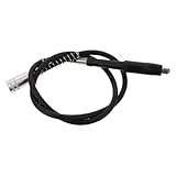 TEHAUX Flexibler Bohrmaschinen Antriebswelle Verlängerung Adapter für Elektrowerkzeuge Langlebig...