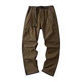 Wanderhose für Herren, wasserdicht, atmungsaktiv – Outdoor-Wanderhose für Herren,...