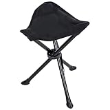 Dreibeinhocker, 3-Bein-Hocker Camping-Stuhl Dreibein-Hocker 40cm Sitzhöhe handliche 550g leicht,...