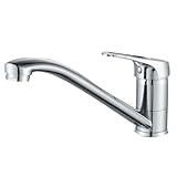 BELZ Küchenarmatur Wasserhahn, 360° Drehbare Einhebelmischer Mischbatterie, mit Keramikkartusche &...