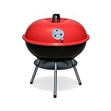 'Kompakter Kugelgrill 35 cm von Benson Garden – Tragbarer Holzkohlegrill mit einstellbarer...