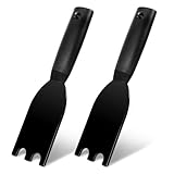 COMNICO 2 Stück Grillschaber hitzebeständiger Nylonspatel Grillspatel hitzebeständiges...