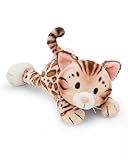 NICI Kuscheltier Katze Bengal 20cm - braun - Weiches Plüschtier – niedliches Stofftier zum...