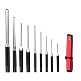 Splinttreiber Set, 9 Stück Durchschlag Werkzeug 1.5mm - 8mm, Durchschlag Set mit Aufbewahrungstasch...