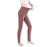 Gefütterte Damen-Leggings, volle Länge, elastisch, hohe Taille, modisch, klassisch aussehend, für...