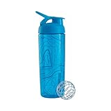 BlenderBottle Signature Sleek Tritan Trinkflasche mit BlenderBall, geeignet als Protein Shaker,...