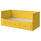 ProTuning HEMNES Tagesbettgestell mit 3 Schubladen, 80x200 cm, gelb