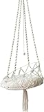CHEYLIZI Katzenschaukel-Hängematte,Makramee-Katzenhängematte | Boho-Schaukelbett-Hängematte für...