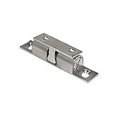 1 Doppelkugelschnäpper Schrankschnäpper Türschnäpper Möbeltürschnäpper Metall vernickelt 11 x...