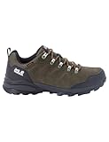 Jack Wolfskin Herren Refugio Texapore Low M Walking-Schuhe, Khaki / Phantom, 43 EU