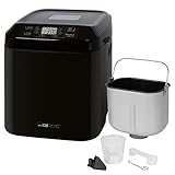 Clatronic® Brotbackautomat - frisches Brot zu Hause selber backen | automatische Zubereitung &...