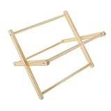 Alipis Macrame Magazinhalter aus Holz Handgefertigtes Aufbewahrungsregal und Leicht Rustikales...