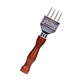Luxshiny 1 Stück mit Holzgriff Japanischer Stil Eispickel für Cocktails und Getränke für Bar...