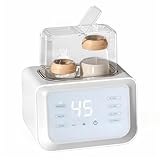 Mapille Flaschenwärmer Baby, Sterilisator für babyflaschen 8-in-1, Bottle Warmer Milchwärmer,...