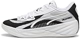 PUMA All-Pro Nitro Team Basketballschuhe für Herren, Weiß, Weiß/Schwarz, 37 EU