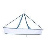 WEKADRIN Faltbarer Wäschetrockner Korb aus Leichtes Einzelschicht Trockennetz für Zuhause...