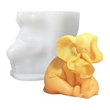 Silikonformen für Seife, Epoxidharz, Silikonformen, Gipsform, Elefant, Mutter und Baby