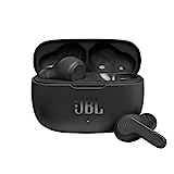 JBL Wave 200 TWS True-Wireless In-Ear Bluetooth-Kopfhörer in Schwarz – Kabellose Ohrhörer mit...