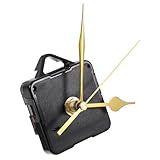 Homoyoyo Quartz Uhrwerk Uhrwerk mit Zeigern Goldfarben für DIY Wanduhr Reparatur ohne Batterie...