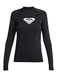 Roxy Whole Hearted - Langärmliger Rashguard mit UPF 50 für Frauen Schwarz