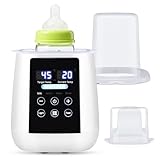 Smart Baby Bottle Warmer, Quick Baby Milk Warmer with Accurate Temperature Control and Automatic...