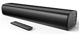 Saiyin 2.0-Kanal Soundbar für TV Geräte, 14.2 Zoll kompakte TV-Soundbar, 40 W Lautsprecher für...