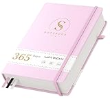 Umriox A5 Notizbuch Liniert,Dickes Journal Tagebuch Leder mit 365 Seiten,100gsm Papier Hardcover...