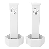 HEEPDD Hühner-Austern-Futterstation, Automatische Schwerkraftaufhängung mit Abnehmbarem Deckel,...