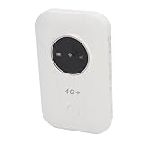 Alomejor Tragbarer 4G-Hotspot, Verbindet Bis zu 10 Geräte, Einfach zu Bedienen für Handy, Laptop,...