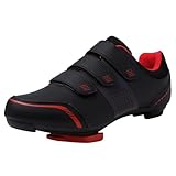 omcam Herren Damen Fahrradschuhe, Rennräder MTB Schuhe Kompatibel Mit SPD & Look Delta Cleats...