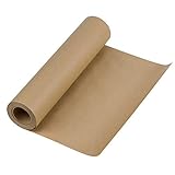 RUSPEPA Braun Kraftpapier - Natürliches Recyclingpapier, Kraftpapierrolle Ideal für Kunsthandwerk,...